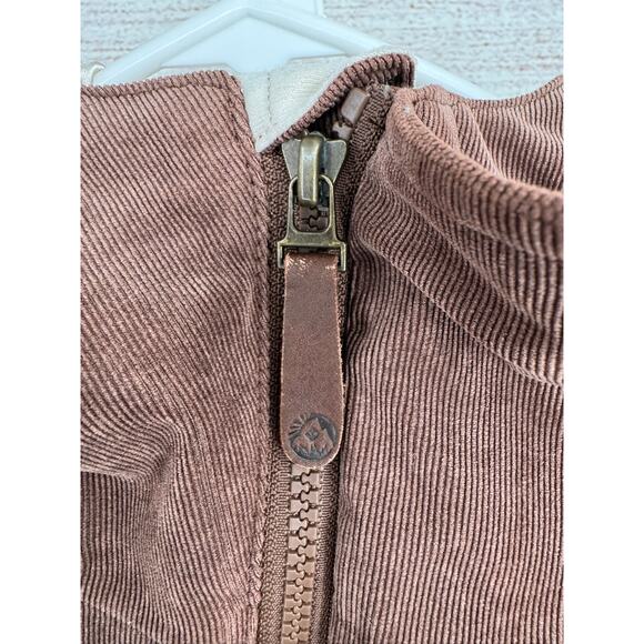 Burton Dryride Corduroy Double Breasted Snowboard Ski Jacket Womens Small Brown - Picture 6 of 15